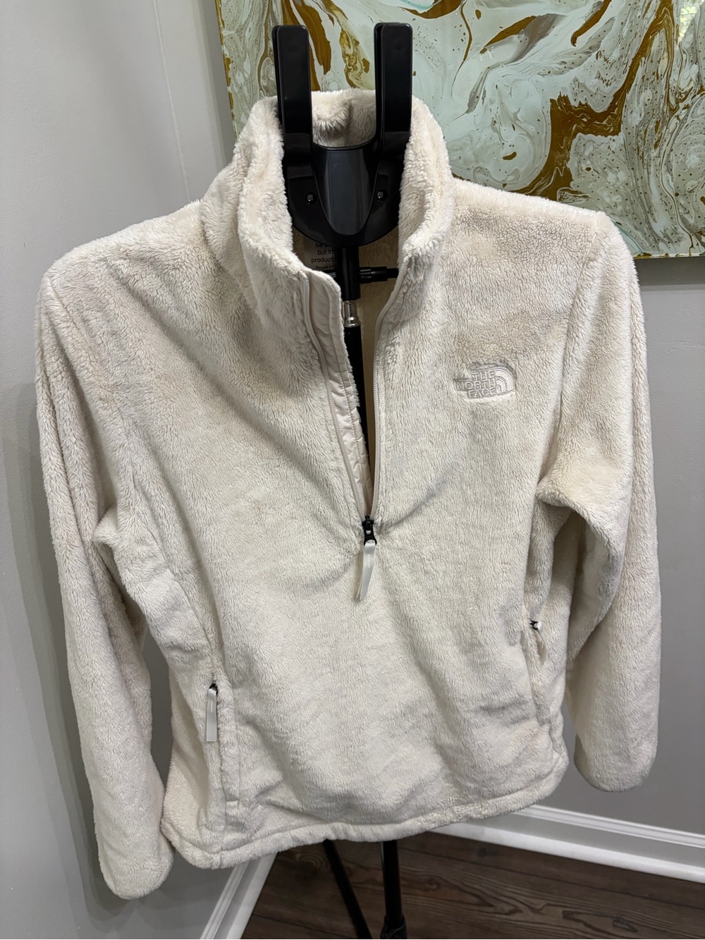 The North Face Women's Ivory Fleece Half-Zip Pullover